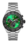 Часы Tag Heuer Formula 1 Chronograph, арт. CAZ101AP.BA0842, зеленый - фото