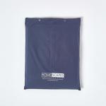 Простыня Homescapes темно-синий, 90/190 см - фото 5