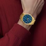 CASIO Часы Analog MTP VD03G 2A, Blue Dial - фото 4