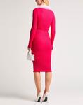 Платье миди Blumarine, фуксия - фото 3