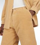 Хлопковые вельветовые шорты ERL, бежевый - фото 5