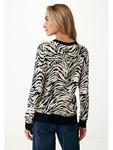 Пуловер Mexx Pullover, цвет Beige/Schwarz - фото 2