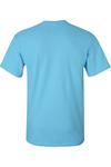 Футболка из плотного хлопка Gildan, цвет sky - фото 2