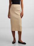 Миди юбка YAS ASSI, Beige - фото 2