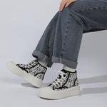 Женские высокие кеды SEMIR, бежевые - фото 3