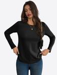 Imily Bela Лонгслив в черном цвете - фото 5