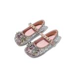 Детские кожаные туфли ABC DOUKIDS с низким верхом ABCdoukids, розовый - фото 6