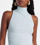 Мини-платье-джерси Jacquemus, светло-синий - фото 4