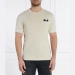 Футболка стандартного кроя Ea7, бежевый - фото