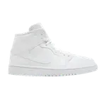 Кроссовки Air Jordan Wmns Air Jordan Mid 'Triple White' 2022, белый - фото