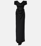 Платье nova cocotte из креп-атласа Vivienne Westwood, черный - фото