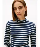 Полуводолазка Slim fit Tommy Hilfiger, синий - фото 4