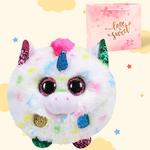 Ty Плюшевая игрушка Bubbles Multicolor Unicorn - фото 5