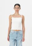 Топ APRON TANK GAP, слоновая кость - фото