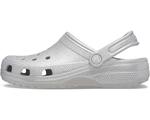 Сабо Crocs Classic - Glitter, цвет Silver Glitter - фото 4
