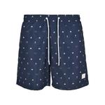 Шорты Urban Classics Swim Shorts Pattern, синий - фото 3