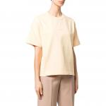 Acne Studios Футболка с принтом Logo желтая - фото 6