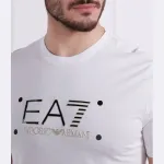 Футболка стандартного кроя Ea7, белый - фото 4