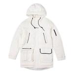 Куртка down mid length jacket 'white' Converse, белый - фото