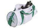 Сумка adidas Verbiage 2-in-1 Duffle Bag 'White Green' - фото 3