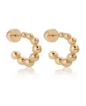 Серьги-Кольца Bubble Huggie Hoops Ettika, gold - фото 3
