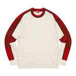 Свитер Supreme Stripe Chenille Sweater, White - фото