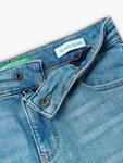 Детские эластичные джинсы Benetton, Blue - фото 3