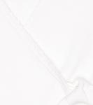 Детский хлопковый кардиган-шарф Il Gufo, белый - фото 3