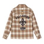 Рубашка унисекс Palladium, серый черный - фото 2