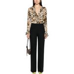 Брюки с заутюженной стрелкой MSGM, черный - фото 5