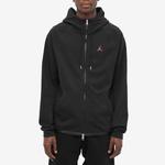 Куртка Air Jordan Solid Color Drawstring Hooded Jacket Men's Black, черный - фото 3