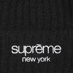 Supreme Классическая шапка с логотипом и рубчиком, Blue - фото 3