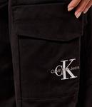 Брюки-карго детские Calvin Klein Jeans с накладными карманами, черный - фото 4