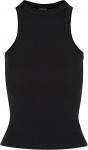 Топ Urban Classics Ladies Racer Back Rib Top, черный - фото