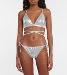 Металлические плавки бикини Stef Isabel Marant, Silver - фото 2