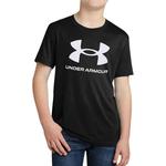 Детская футболка Under Armour, цвет Black - фото 5