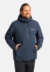 Лыжная куртка Jack Wolfskin WISPER, Midnight Sky Dark Navy/Dark Blue - фото