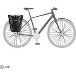 Одинарная сумка для велосипеда Back-Roller Free Ortlieb, черный - фото 7