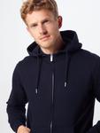 Толстовка с капюшоном на молнии !Solid Zip-Up Hoodie Morgan, черный - фото 3