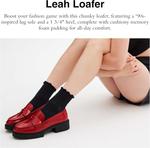 Женские лоферы COACH Leah на платформе, Ruby - фото 2