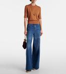 Шерстяной свитер Chloé, Cognac Brown - фото 2