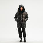 Пуховик унисекс черный Kawasaki - фото 7