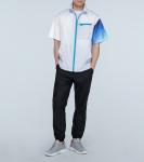 технический жилет со скрытым капюшоном Prada, Perla+Pompelmo - фото 2