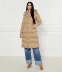 Пуховик Guess Jeans Carolyn, бежевый - фото