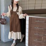 Платье для дошкольниц PROTECTCAMEL, coffee - фото 4