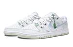 Кроссовки Nike Dunk Skateboarding Shoes Men Low-top Green, бирюзовый - фото 3