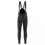 Тайтсы с нагрудником Loeffler Thermo SQL, черный - фото