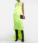 Платье миди Aedi Sportmax, Giallo Fluo - фото 2