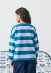 Топ Next Long sleeved top, Blue Stripe/Blue - фото 4