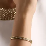 DIOR Браслеты Metal Bangles Women's Gold - фото